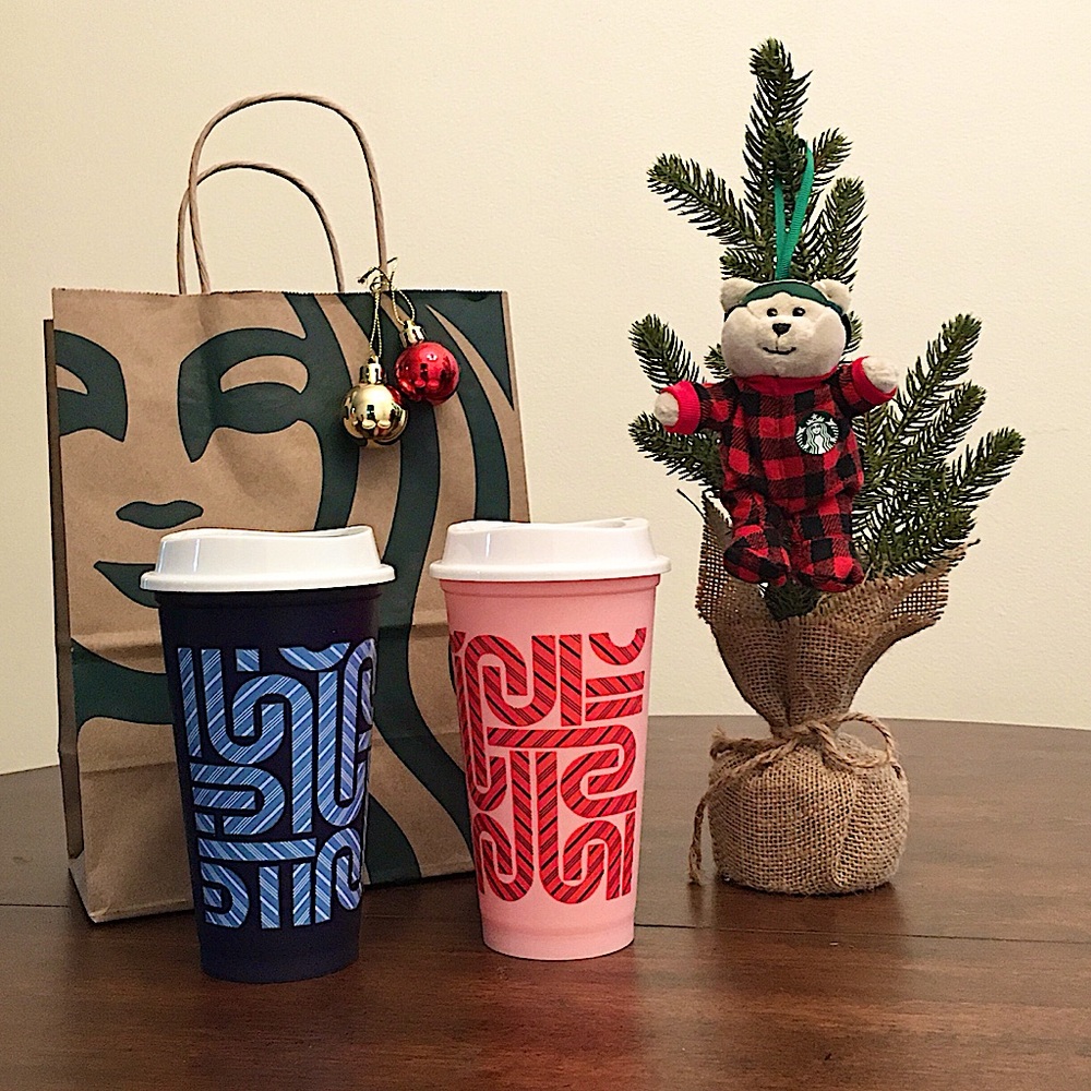 Starbucks 2020 Christmas Trio
